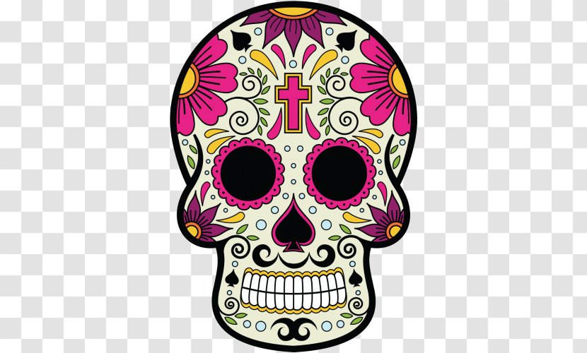 Calavera Mexico Mexican Cuisine Skull And Crossbones Transparent PNG