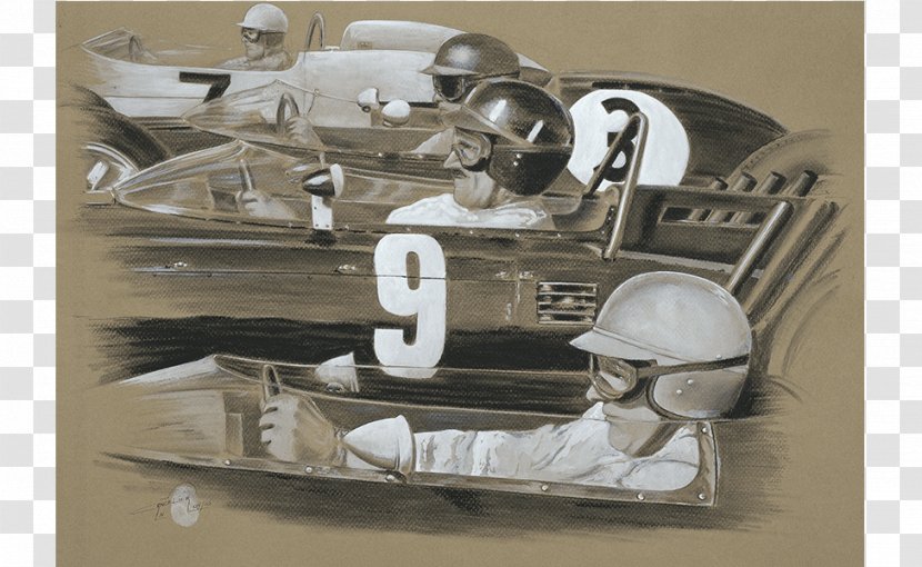 Canvas MotorSport Art Atom - James Weber Transparent PNG