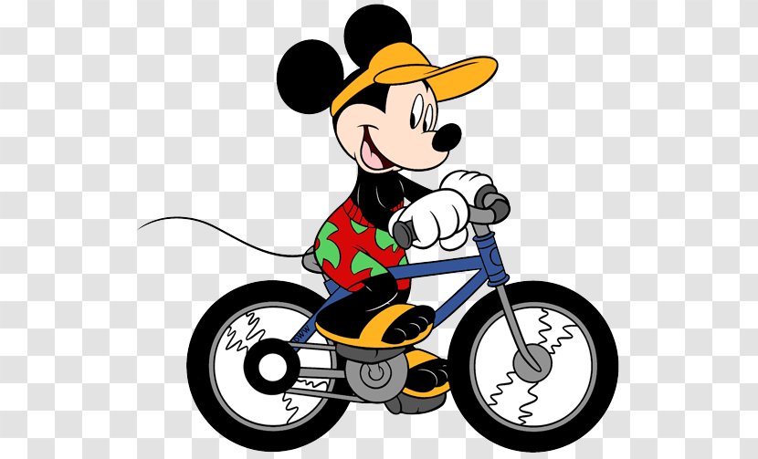 Minnie Mouse Mickey Computer Bicycle Motorcycle - Vehicle - Mountain Bike Transparent PNG