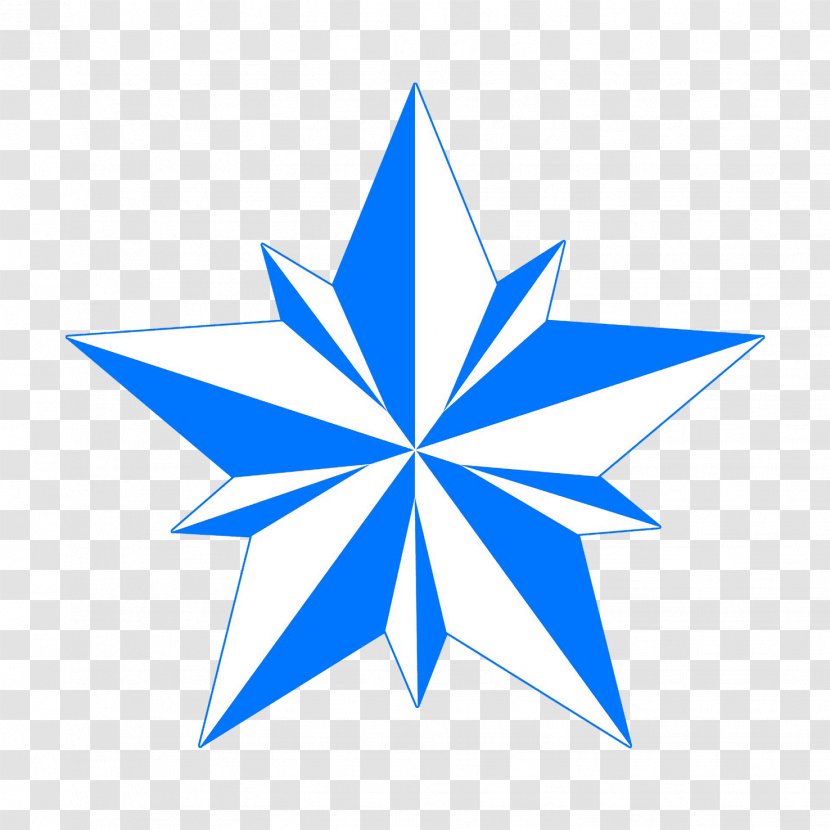 Five-pointed Star Clip Art - Area - Five Pointed Shining Transparent PNG