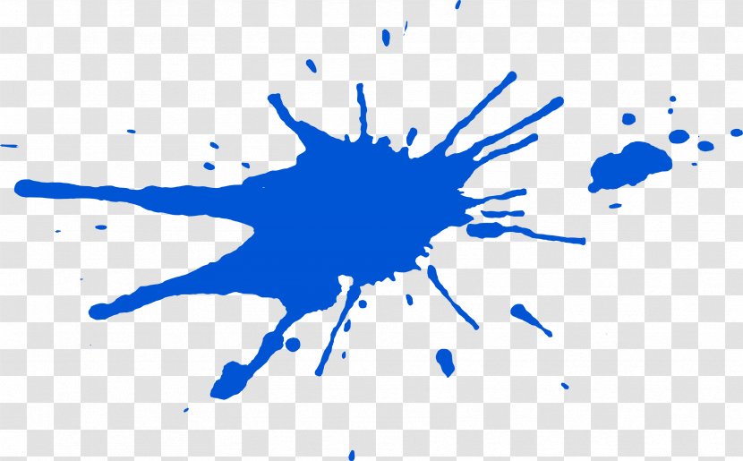 Blue Paint Ink - Color Transparent PNG