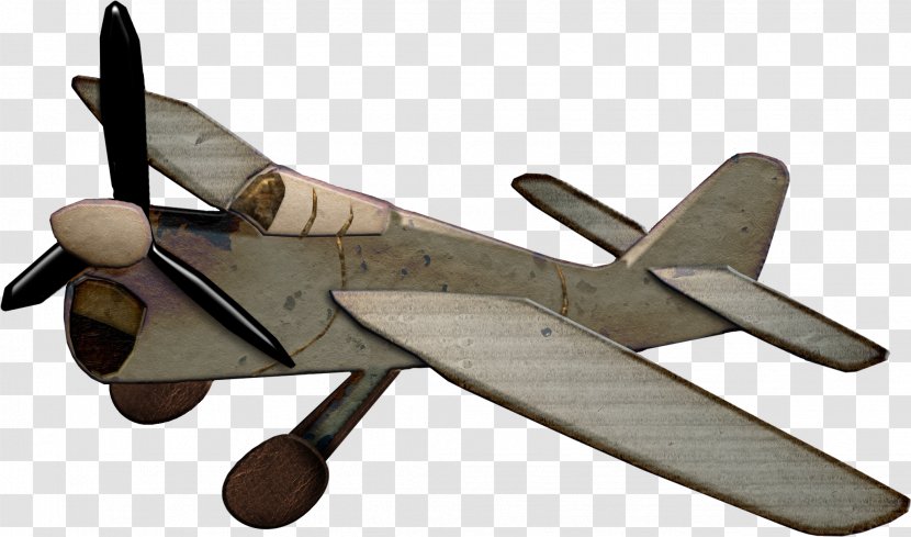 Airplane Aircraft Helicopter - Propeller Driven - Model Transparent PNG