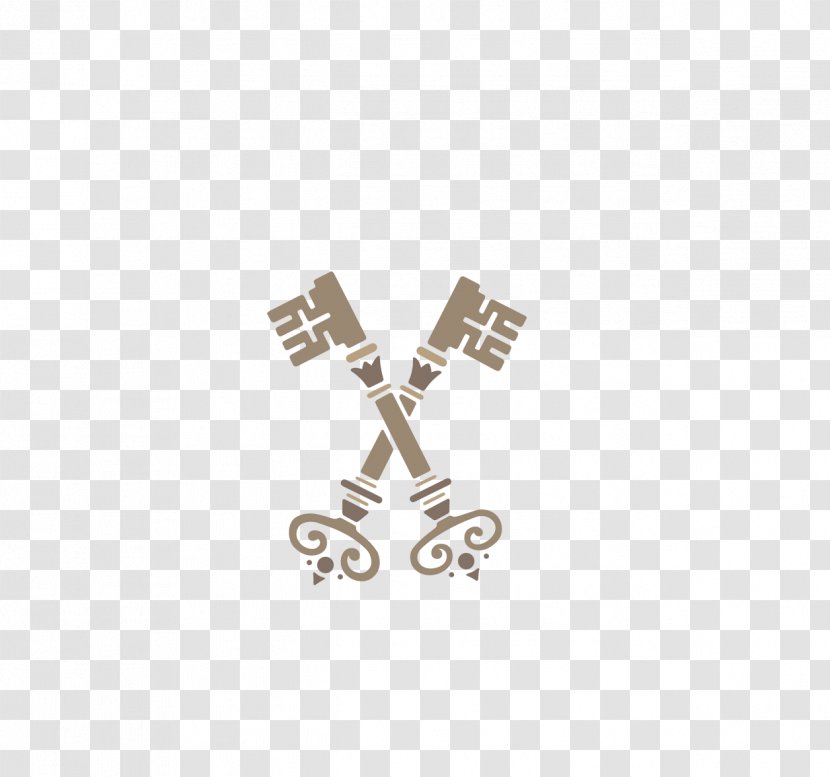 Icon - Symbol - Crossed Keys Transparent PNG