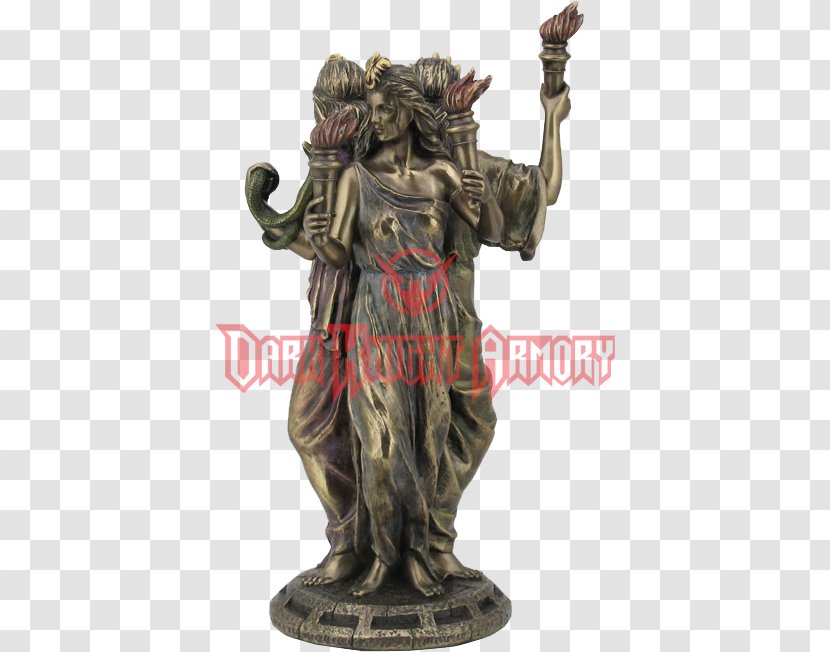 Hades Hecate Statue Bronze Sculpture - Figurine - Greek Transparent PNG