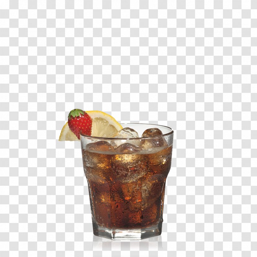 Rum And Coke Black Russian Cocktail Garnish Long Island Iced Tea Spritz - Old Fashioned Transparent PNG