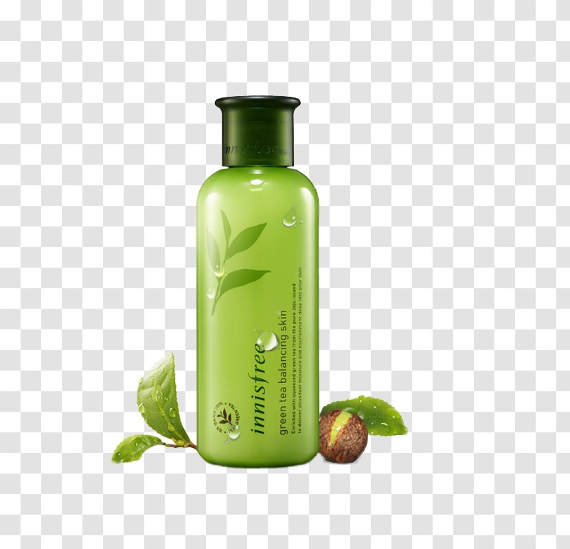 Green Tea Lotion Skin Toner - Rose Water - Innisfree Essence Of Balance Transparent PNG