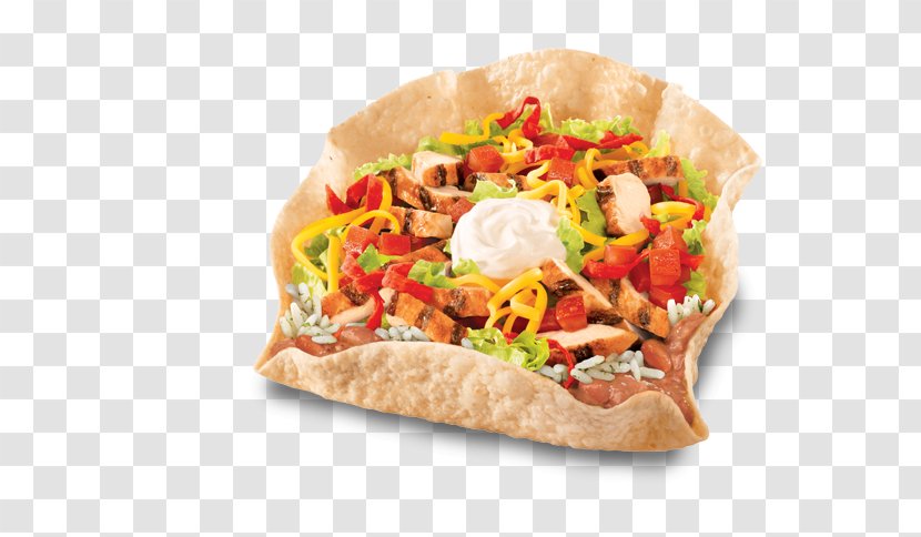 Taco Bell Salad Mexican Cuisine Burrito - Nachos Transparent PNG