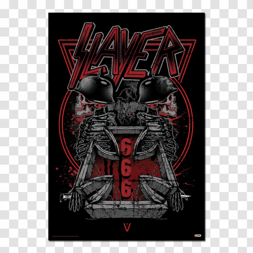 Poster The Unholy Alliance Tour Slayer Label - Hookahs Theme Transparent PNG