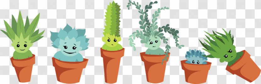 Succulent Plant Cactaceae Joke Pun Flowerpot - Succulant Transparent PNG