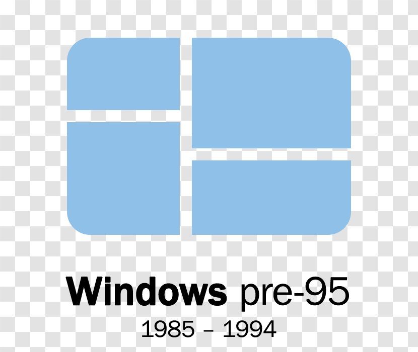 Windows 1.0 95 98 DOS - 10 - Microsoft Transparent PNG