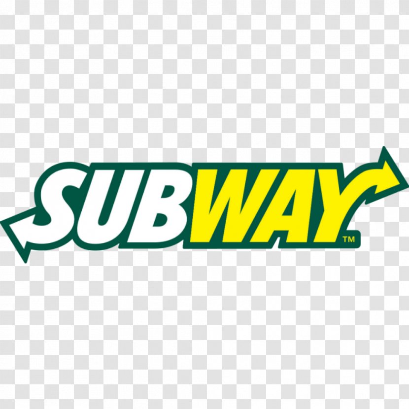 Subway Submarine Sandwich Logo Restaurant Retail - Yellow - Mcdonalds Transparent PNG