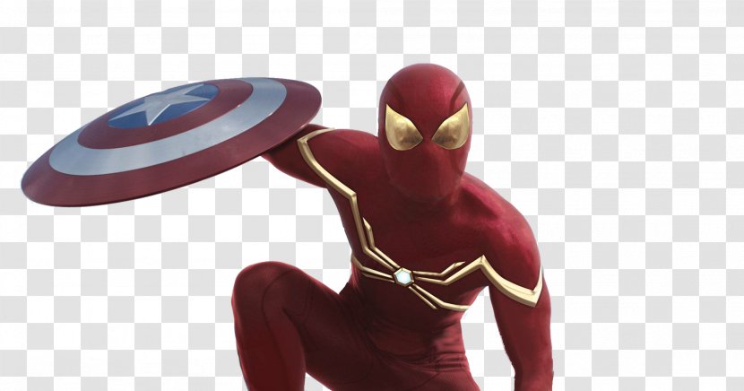 Spider-Man Captain America Iron Man Spider Marvel Cinematic Universe - Muscle - Ironman Transparent PNG