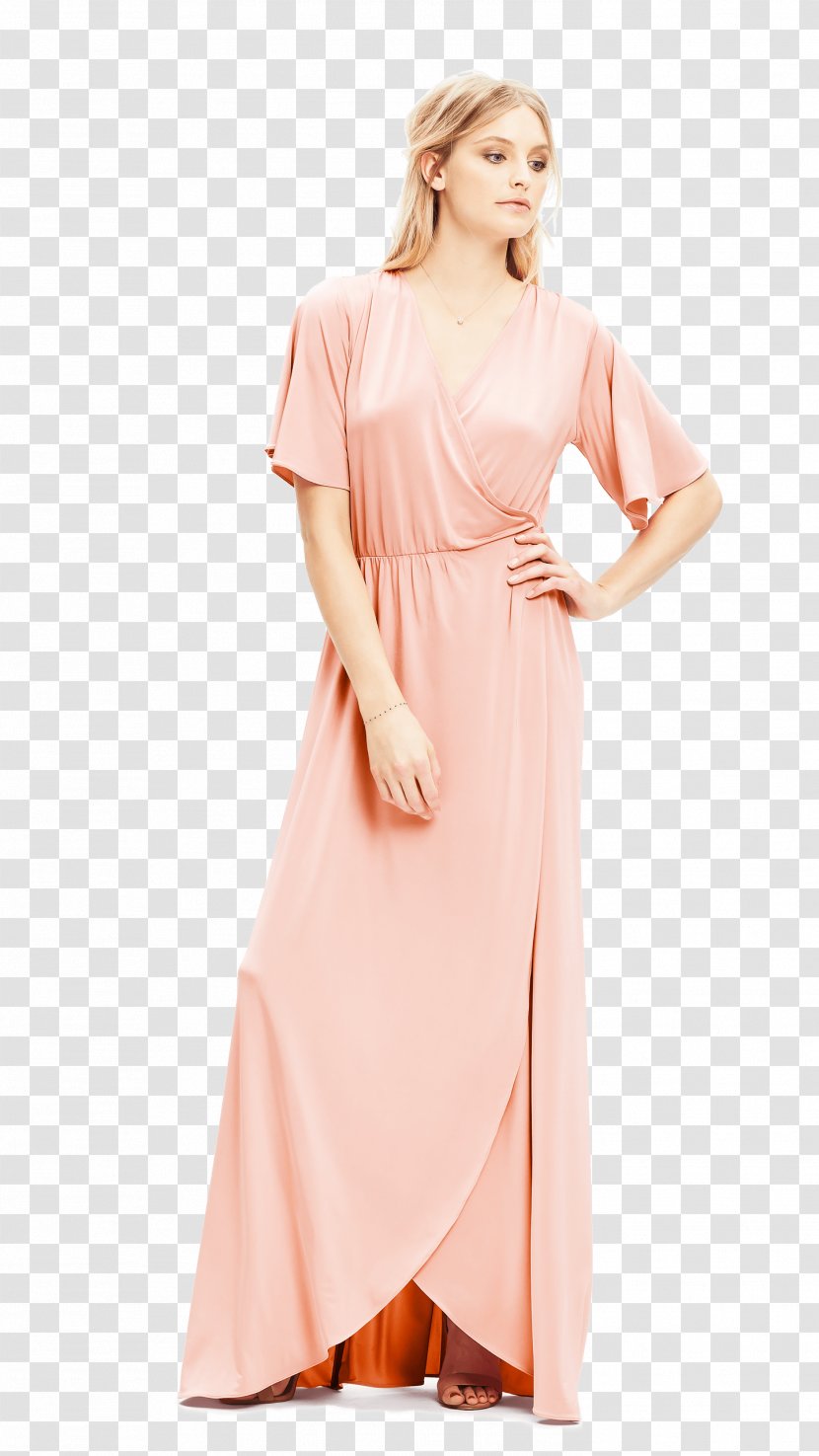 Wedding Dress Clothing Sleeve Wrap - Blush Floral Transparent PNG