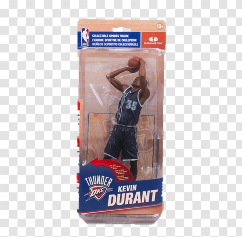 Oklahoma City Thunder NBA Playoffs Action & Toy Figures San Antonio Spurs - Mcfarlane Toys - Kevin Durant Transparent PNG