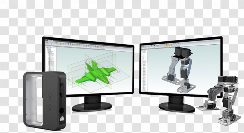 Computer Monitors 3D Scanner Cubify Sense Image Printing - Printer Transparent PNG