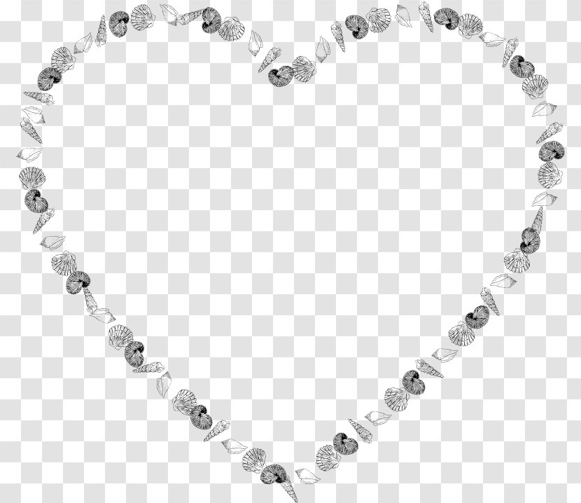 Necklace Bracelet Jewellery Anklet Silver - Heart Transparent PNG