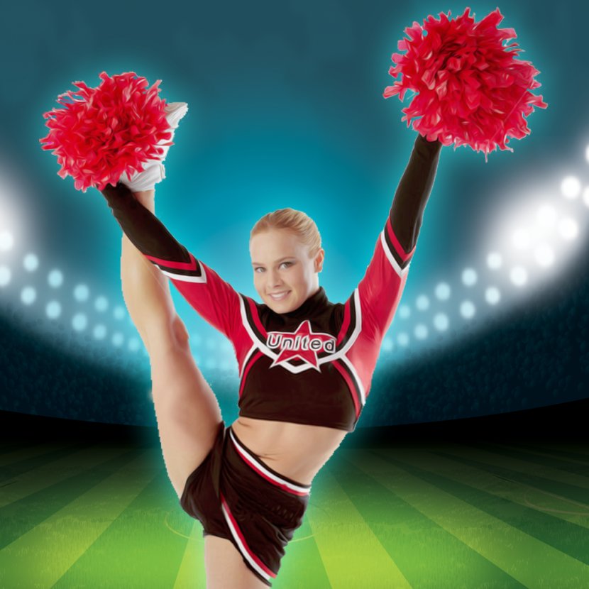 Cheerleading Sportart Tournament Gymnastics - Football Player - Cheerleader Transparent PNG