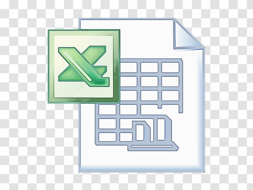 Excel Logo - Rectangle - Diagram Transparent PNG