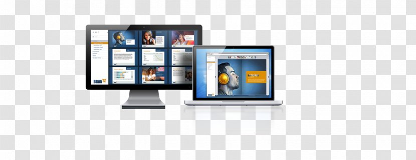 Computer Monitors Display Advertising Multimedia - Device - Presentation Program Transparent PNG