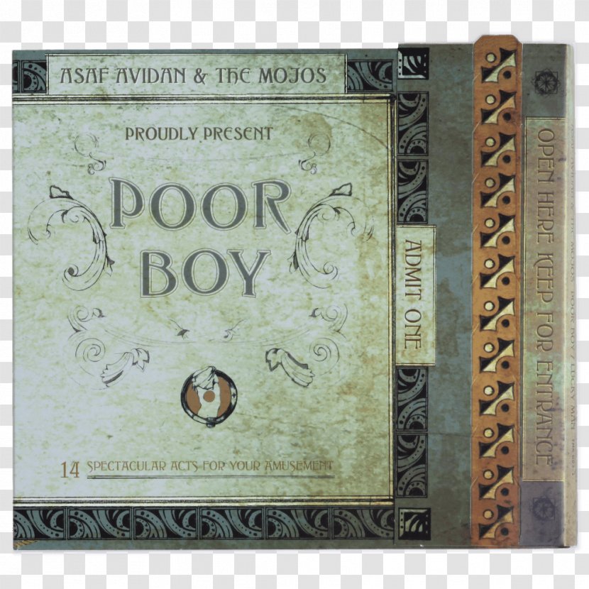 Poor Boy / Lucky Man Font - Avidan In A Box Transparent PNG