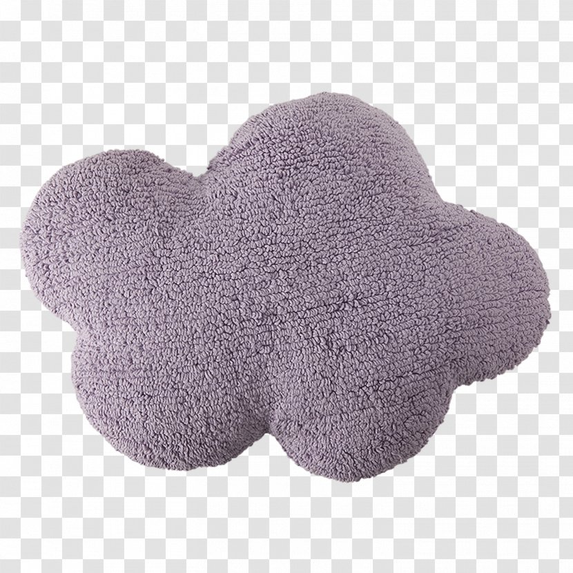 Cushion Throw Pillows Cots Carpet - Purple - Lavender Transparent PNG
