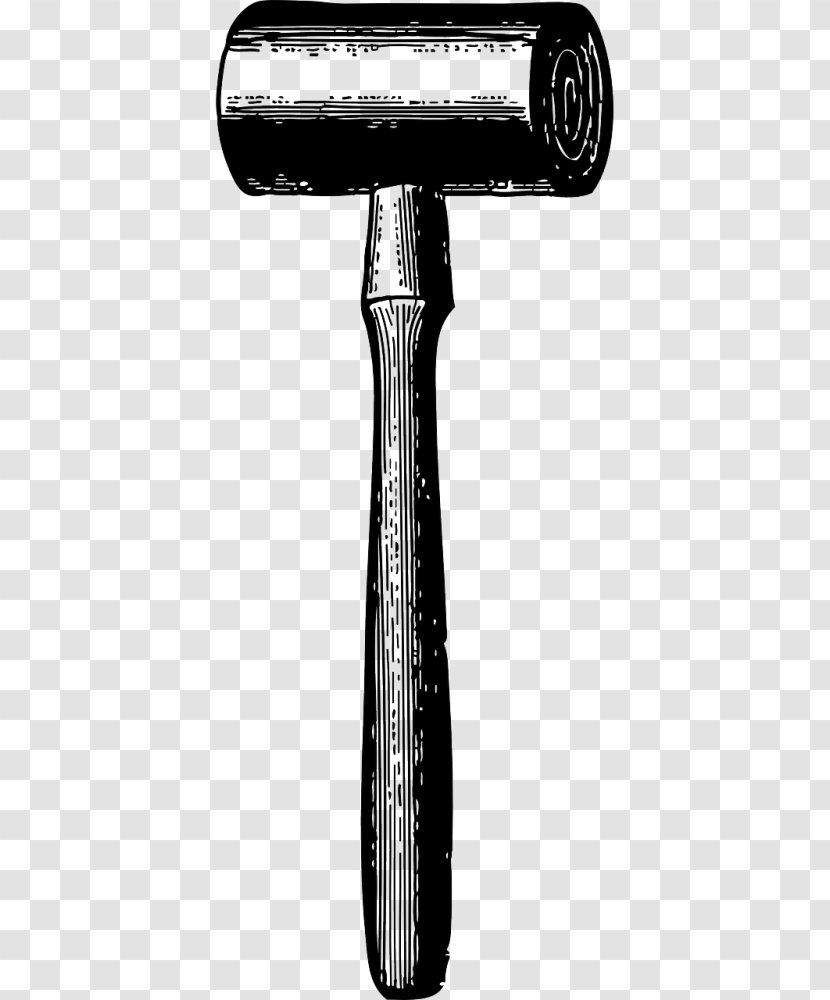 Hammer Cartoon - Gavel - Geologists Stonemasons Transparent PNG