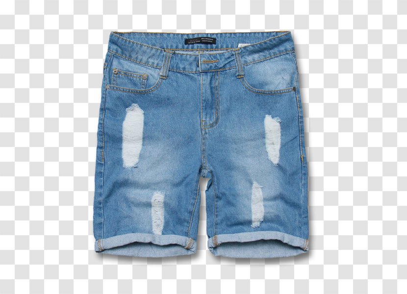 Jeans Denim Bermuda Shorts Pocket - Active Transparent PNG