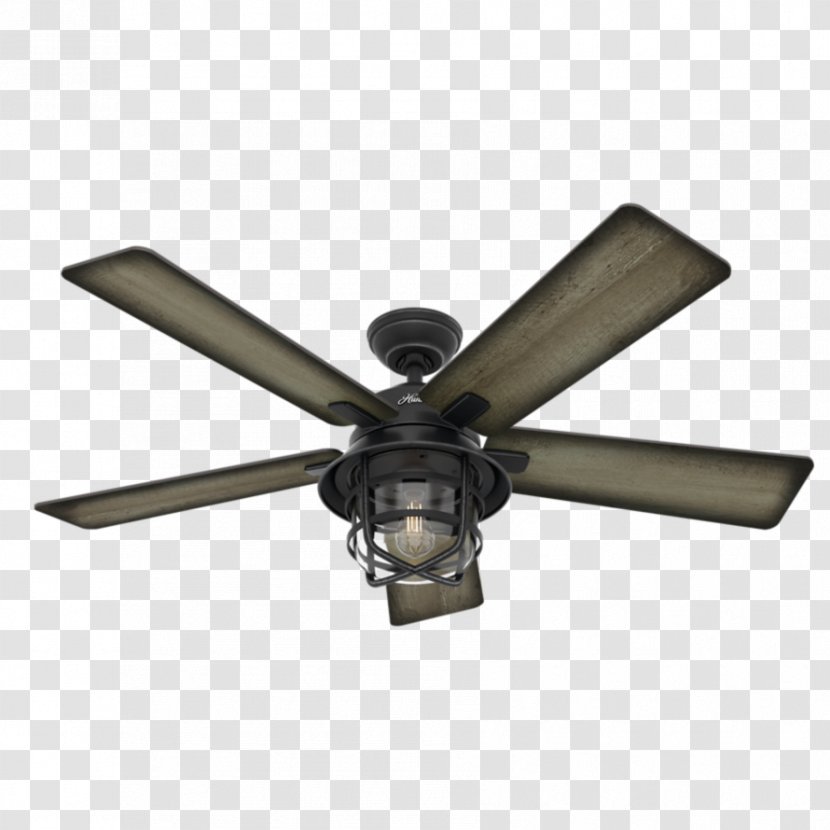 Ceiling Fans Hunter Key Biscayne Sea Gull Lighting Panorama - Energy Star - Fan Transparent PNG