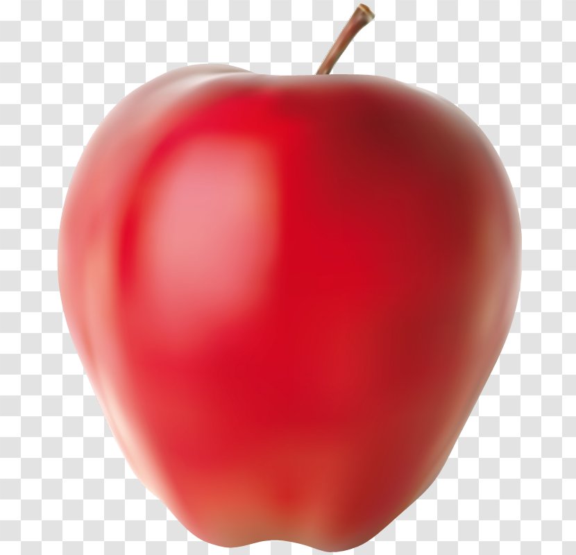 Apple McIntosh Red Fond Blanc Image Food - Mcintosh Transparent PNG