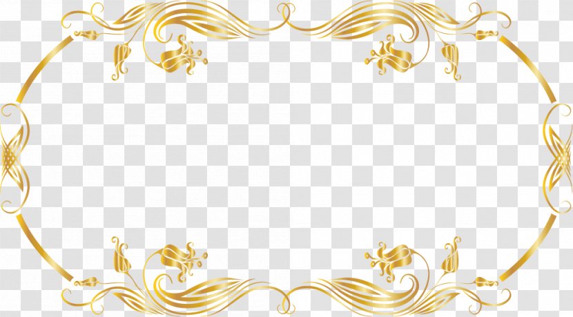 Yellow Pattern - Text - Luxury Golden Leaves Transparent PNG