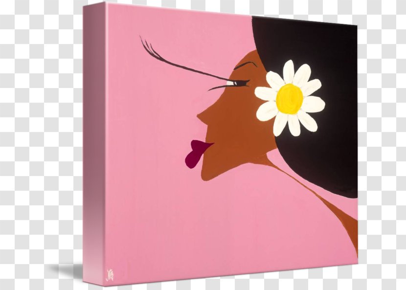 Harlem Gallery Wrap Art Canvas Pink M - African American Transparent PNG