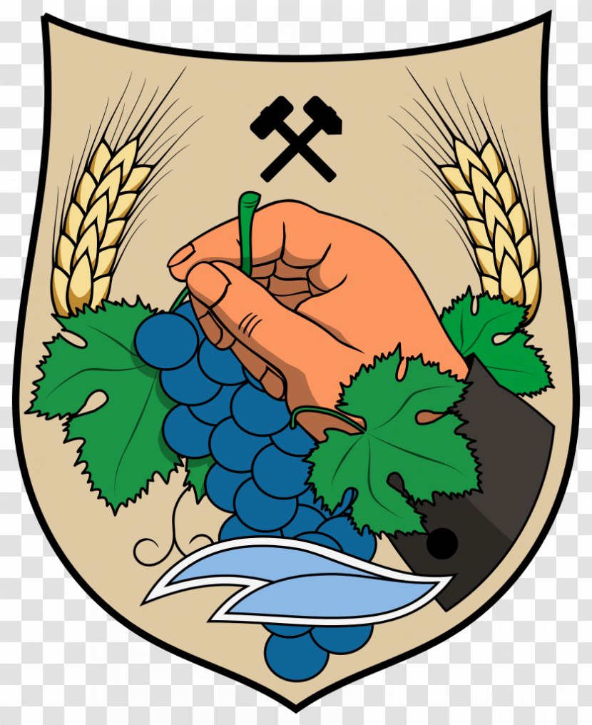 Izsófalva Coat Of Arms Benyúló Háromszögű Pajzs Ormosbánya - Flower - Town Transparent PNG