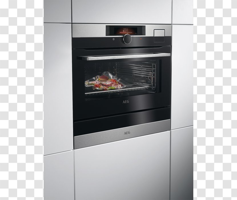 Stoomoven AEG Self-cleaning Oven Stainless Steel - Selfcleaning - Steam Food Transparent PNG