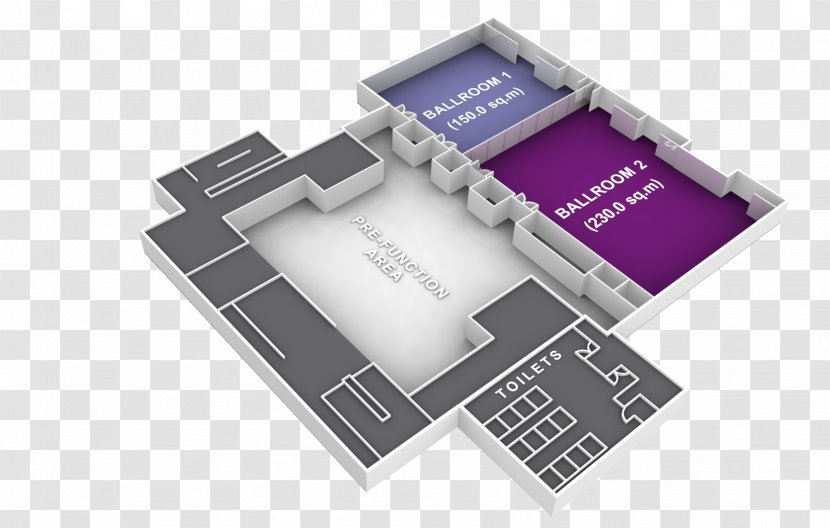 SO Sofitel Bangkok Hotel So Hua Hin Ballroom - Floor Plan Transparent PNG