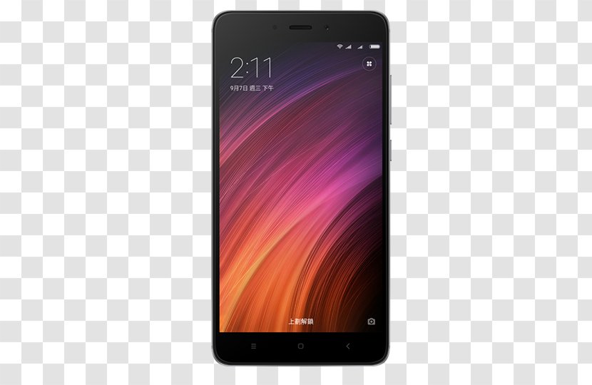 Xiaomi Redmi Note 4X Android Smartphone - Communication Device Transparent PNG