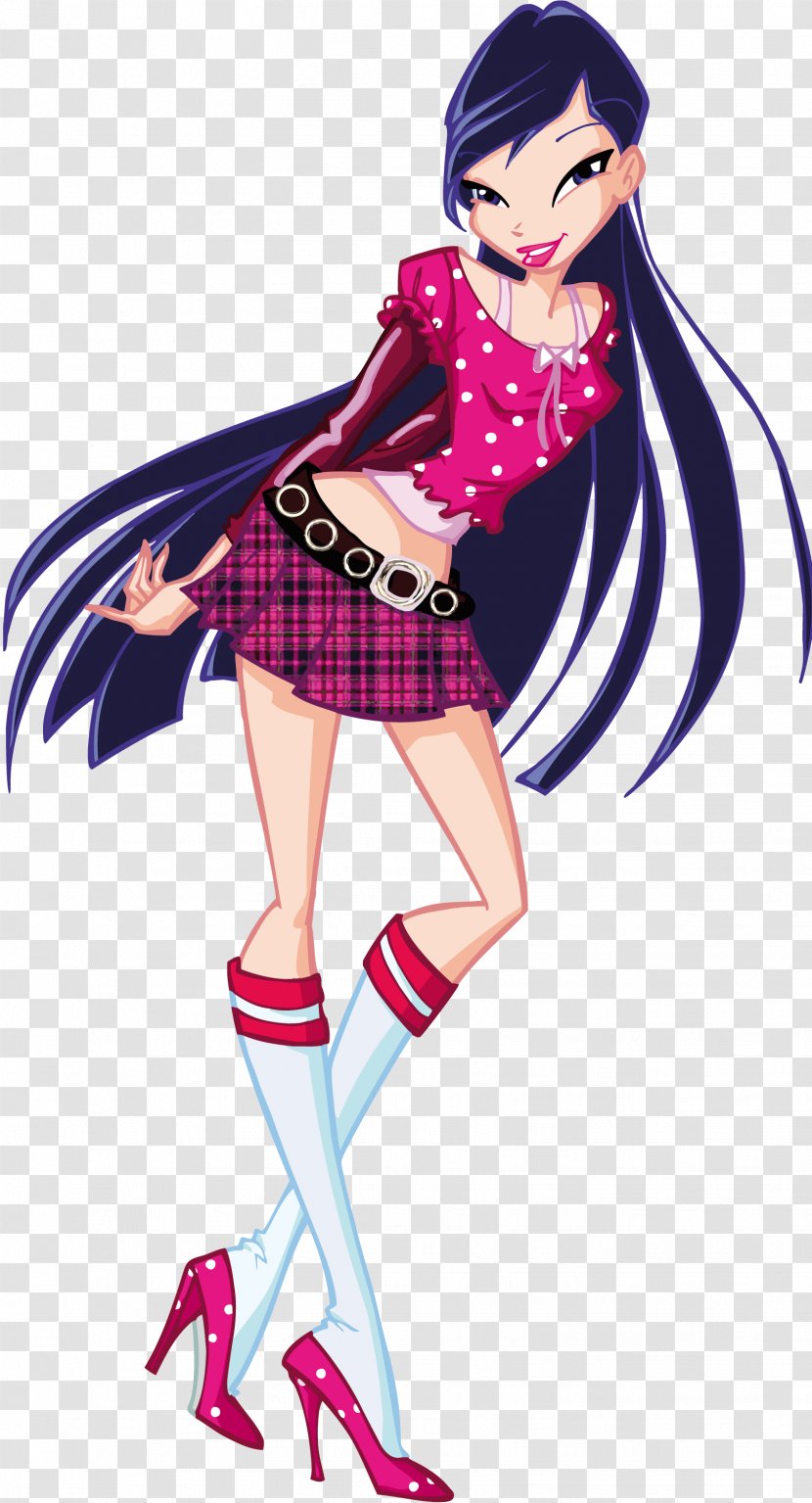 Musa Bloom Flora Tecna Roxy - Cartoon - Winx Club Season 1 Transparent PNG