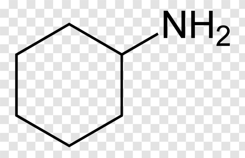 Cyclohexylamine Cyclohexane O-Phenylenediamine Organic Compound - Diagram - Monochrome Photography Transparent PNG