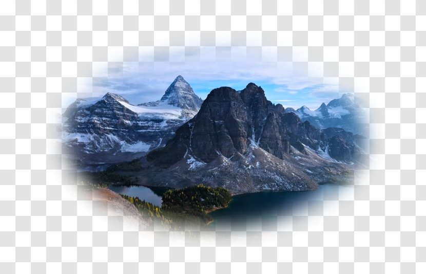Mount Assiniboine Beautiful Mountain Desktop Wallpaper Landscape - Scenery Transparent PNG