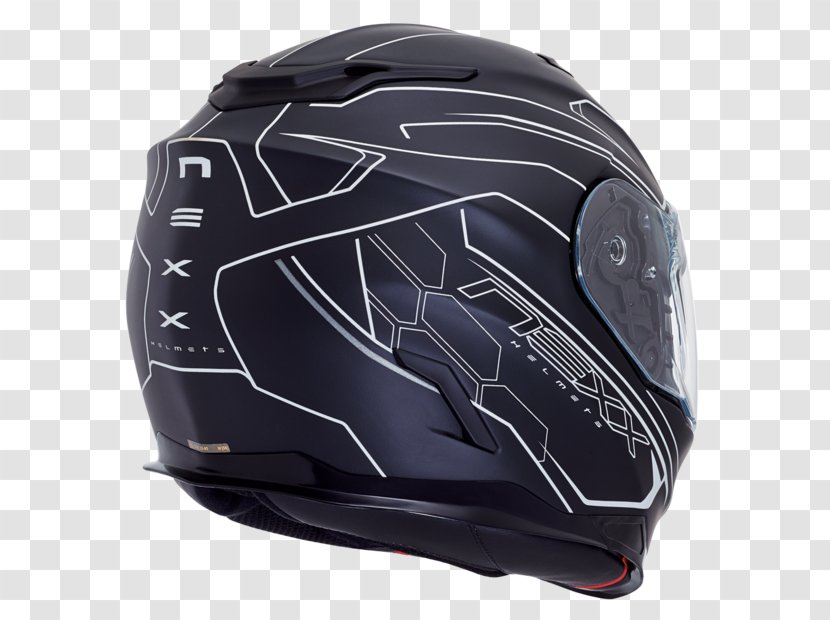 Motorcycle Helmets Bicycle Nexx Lacrosse Helmet Glass Fiber - Black Transparent PNG