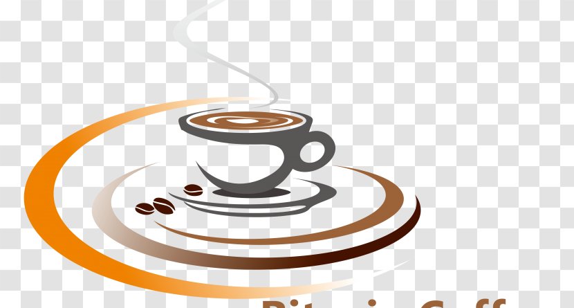Coffee Cup Cafe Cappuccino Logo - Mural Transparent PNG