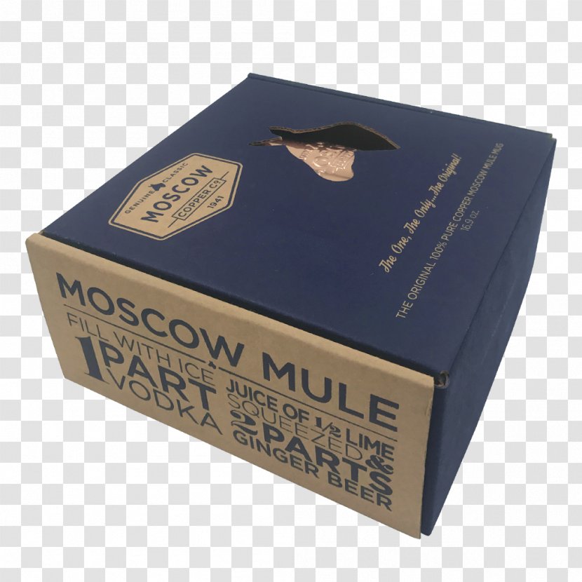 Moscow Mule Mug Box Copper Transparent PNG