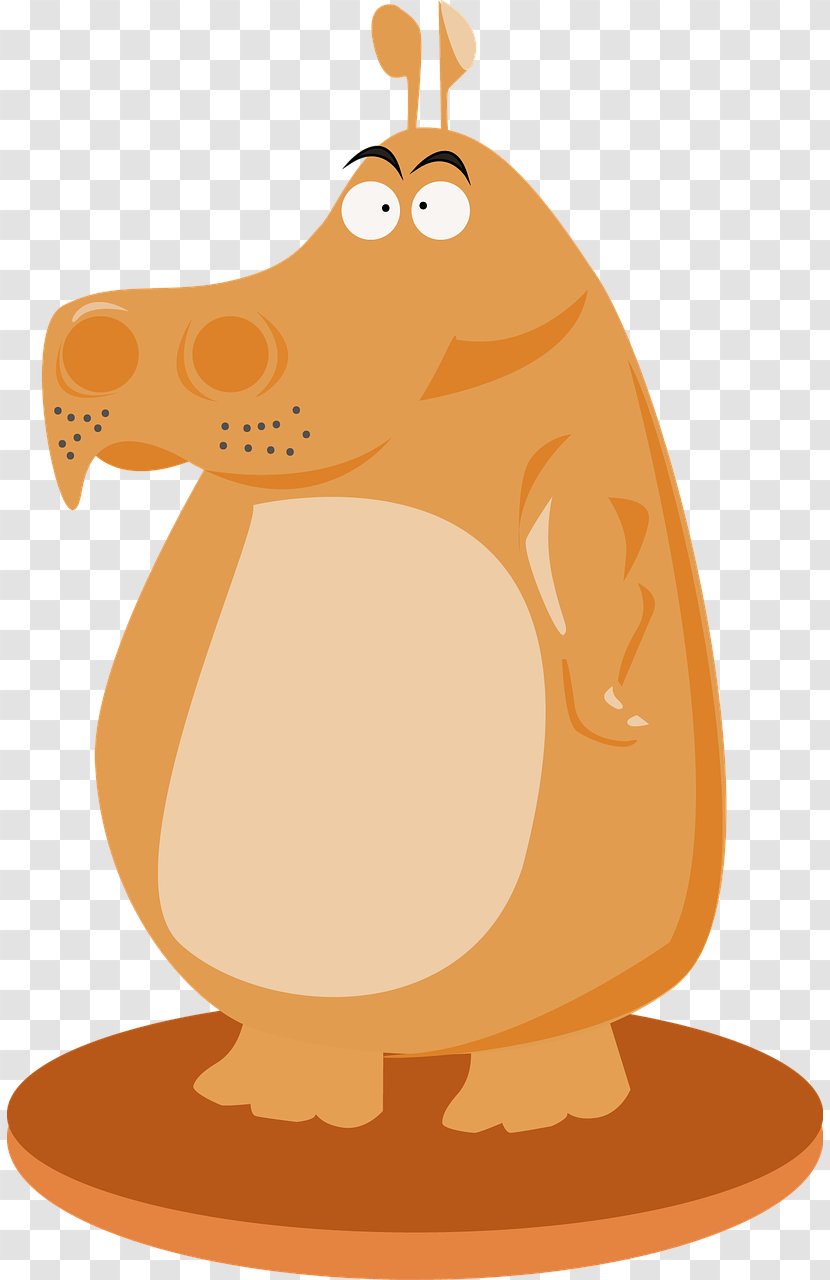 Cartoon Clip Art Vector Graphics Hippopotamus - Images Transparent PNG