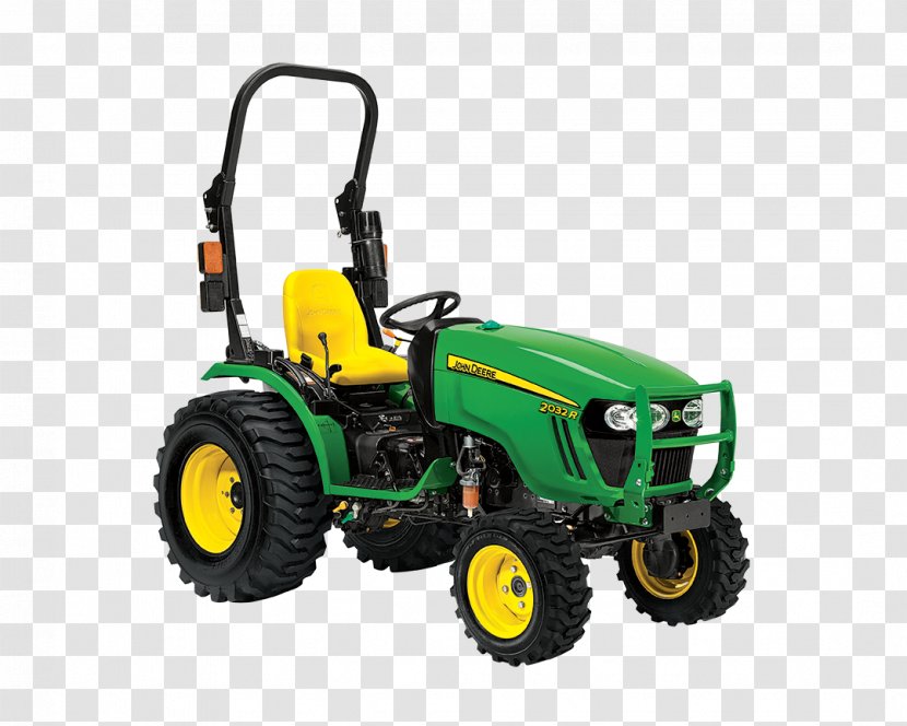 John Deere Tractors Lawn Mowers Heavy Machinery - Yellow - Small Transparent PNG