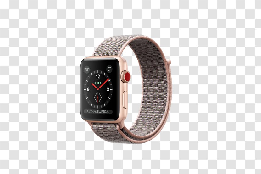 Apple Watch Series 3 2 1 Space Grey Aluminium - Altimeter Transparent PNG