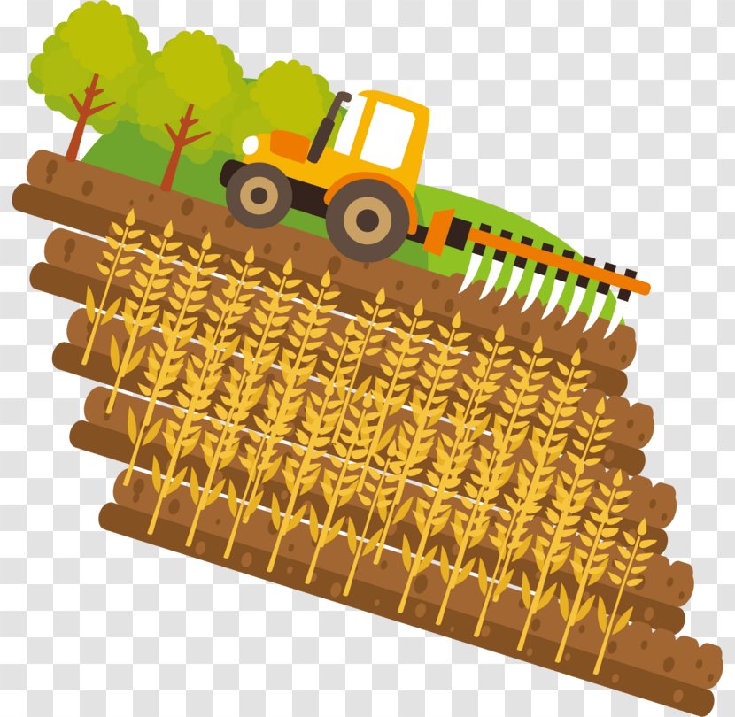 Illustration Image Vector Graphics Design - Agricultural Machinery - Bt Watercolor Transparent PNG