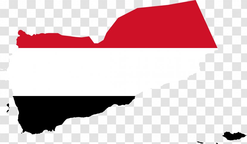 Flag Of Yemen Blank Map Transparent PNG