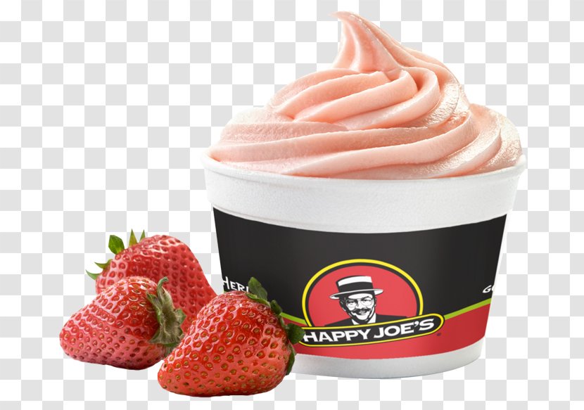Frozen Yogurt Ice Cream Yoghurt Breakfast Soft Serve - Berry - Menu Transparent PNG