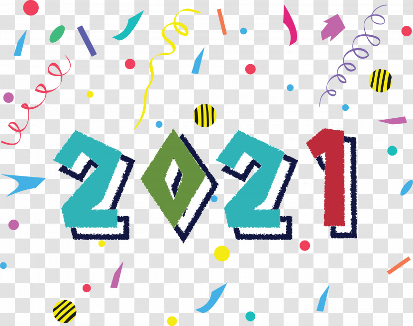 2021 Happy New Year 2021 New Year Transparent PNG