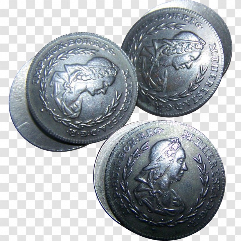 Silver Coin Button Metal Gold - Portrait Transparent PNG