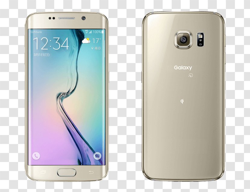 Samsung Galaxy S6 Edge GALAXY S7 S8 - Gold Transparent PNG